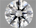 Diamante Natural 0.42 quilates, Redondo , Color F, claridad VVS1 y certificado GIA