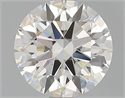 Diamante Natural 1.51 quilates, Redondo , Color I, claridad VVS2 y certificado GIA