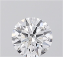 Lab Grown Diamond 1.00 Carats, Round with Ideal Cut, D Color, VVS2 Clarity and Certified by IGI