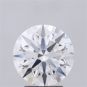 Picture of Lab Grown Diamond 3.03 Carats, Round with Ideal Cut, D Color, VVS1 Clarity and Certified by IGI