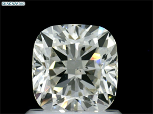 Picture of Natural Diamond 1.01 Carats, Cushion with  Cut, J Color, VS2 Clarity and Certified by GIA