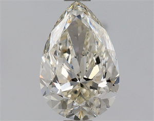 Picture of Natural Diamond 0.91 Carats, Pear with  Cut, K Color, VS1 Clarity and Certified by GIA