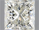 Natural Diamond 1.00 Carats, Princess with  Cut, K Color, SI1 Clarity and Certified by GIA