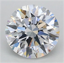 Lab Grown Diamond 1.00 Carats, Round with Ideal Cut, D Color, VVS2 Clarity and Certified by IGI