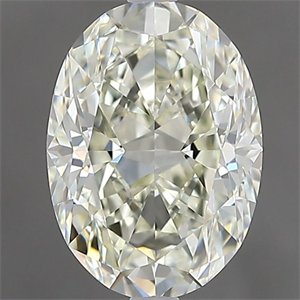 Picture of Natural Diamond 1.41 Carats, Oval with  Cut, J Color, VVS2 Clarity and Certified by IGI
