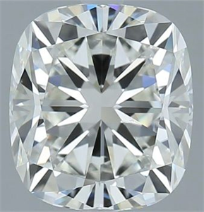 Picture of Natural Diamond 2.70 Carats, Cushion with  Cut, H Color, VS2 Clarity and Certified by GIA