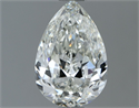 Natural Diamond 1.01 Carats, Pear with  Cut, H Color, IF Clarity and Certified by IGI