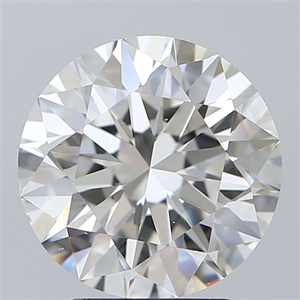 Foto Diamante Natural 3.51 quilates, Redondo , Color I, claridad VS2 y certificado GIA de