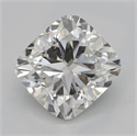 Natural Diamond 1.80 Carats, Cushion with  Cut, I Color, SI1 Clarity and Certified by GIA