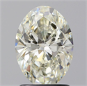 Diamante Natural 1.51 quilates, Ovalado , Color L, claridad VS1 y certificado GIA