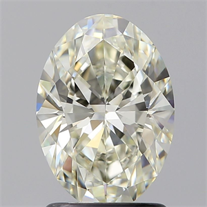 Foto Diamante Natural 1.51 quilates, Ovalado , Color L, claridad VS1 y certificado GIA de