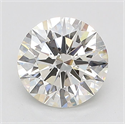 Del inventario de diamantes de laboratorio, 1.53 quilates, Redondo , Color I, claridad VS2 y certificado IGI