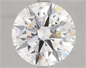 Del inventario de diamantes de laboratorio, 3.09 quilates, Redondo , Color D, claridad VVS2 y certificado IGI