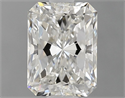 Natural Diamond 1.00 Carats, Radiant with  Cut, H Color, VVS2 Clarity and Certified by GIA
