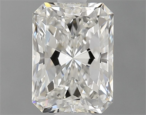 Picture of Natural Diamond 1.00 Carats, Radiant with  Cut, H Color, VVS2 Clarity and Certified by GIA