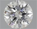 Natural Diamond 0.90 Carats, Round with Excellent Cut, F Color, SI1 Clarity and Certified by GIA