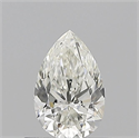 Diamante Natural 0.52 quilates, De pera , Color I, claridad VVS1 y certificado GIA