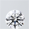 Del inventario de diamantes de laboratorio, 1.55 quilates, Redondo , Color D, claridad VVS2 y certificado IGI