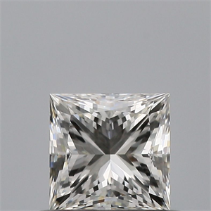 Picture of Natural Diamond 0.53 Carats, Princess with  Cut, H Color, VVS1 Clarity and Certified by IGI