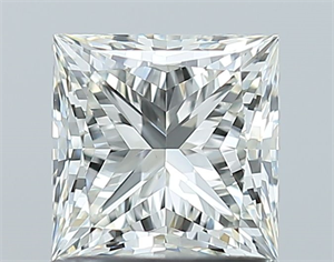 Foto Diamante Natural 1.10 quilates, Princesa , Color H, claridad VS1 y certificado IGI de