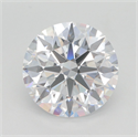 Del inventario de diamantes de laboratorio, 4.09 quilates, Redondo , Color D, claridad VVS2 y certificado GIA