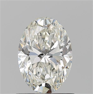 Picture of Natural Diamond 0.90 Carats, Oval with  Cut, I Color, VS2 Clarity and Certified by GIA