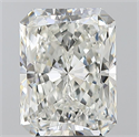 Diamante Natural 3.51 quilates, Radiante , Color I, claridad SI1 y certificado GIA