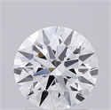 Del inventario de diamantes de laboratorio, 1.32 quilates, Redondo , Color E, claridad VVS2 y certificado IGI