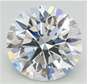 Del inventario de diamantes de laboratorio, 3.05 quilates, Redondo , Color E, claridad VS2 y certificado GIA