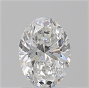 Natural Diamond 1.21 Carats, Oval with  Cut, E Color, SI2 Clarity and Certified by GIA