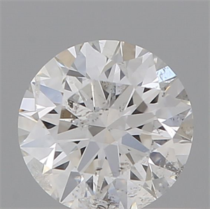 Picture of Natural Diamond 0.41 Carats, Round with Excellent Cut, E Color, SI2 Clarity and Certified by IGI