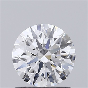 Picture of Lab Grown Diamond 1.07 Carats, Round with Ideal Cut, D Color, VVS2 Clarity and Certified by IGI