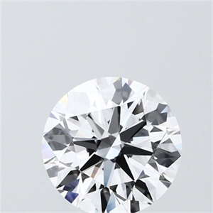 Picture of Lab Grown Diamond 1.53 Carats, Round with Ideal Cut, D Color, VVS2 Clarity and Certified by IGI