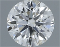 Diamante Natural 0.40 quilates, Redondo , Color F, claridad VS2 y certificado IGI