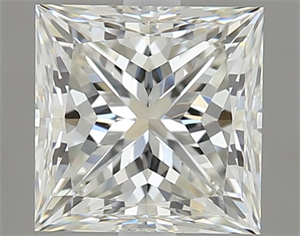 Foto Diamante Natural 1.01 quilates, Princesa , Color H, claridad IF y certificado IGI de