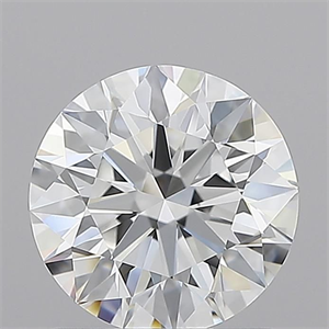 Picture of Natural Diamond 1.01 Carats, Round with Excellent Cut, D Color, IF Clarity and Certified by GIA