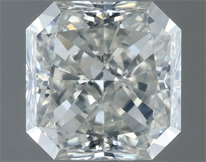 Picture of Natural Diamond 1.00 Carats, Radiant with  Cut, H Color, VS2 Clarity and Certified by IGI