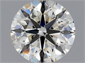 Natural Diamond 0.80 Carats, Round with Excellent Cut, K Color, SI1 Clarity and Certified by GIA