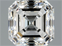 Natural Diamond 2.50 Carats, Asscher with  Cut, F Color, VVS1 Clarity and Certified by GIA