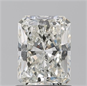 Natural Diamond 1.05 Carats, Radiant with  Cut, J Color, SI2 Clarity and Certified by GIA
