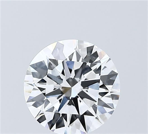 Picture of Lab Grown Diamond 2.02 Carats, Round with Ideal Cut, D Color, VVS1 Clarity and Certified by IGI