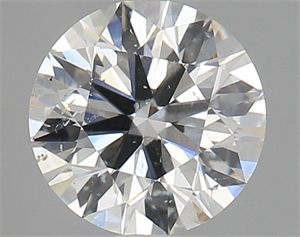 Picture of Natural Diamond 0.90 Carats, Round with Excellent Cut, I Color, SI2 Clarity and Certified by GIA
