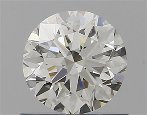 Picture of Natural Diamond 0.70 Carats, Round with Very Good Cut, H Color, VS1 Clarity and Certified by GIA