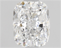 Natural Diamond 0.60 Carats, Cushion with  Cut, D Color, VVS1 Clarity and Certified by GIA