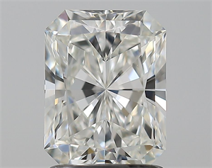 Picture of Natural Diamond 1.51 Carats, Radiant with  Cut, G Color, VS1 Clarity and Certified by GIA