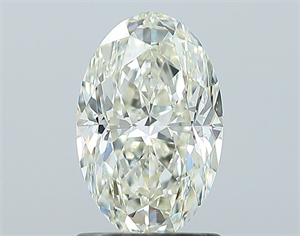 Foto Diamante Natural 1.40 quilates, Ovalado , Color K, claridad SI1 y certificado GIA de