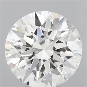 Picture of Lab Grown Diamond 4.06 Carats, Round with Ideal Cut, F Color, VVS2 Clarity and Certified by IGI