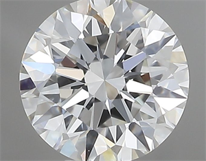 Foto Diamante Natural 0.70 quilates, Redondo , Color G, claridad IF y certificado GIA de