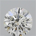 Natural Diamond 0.70 Carats, Round with Excellent Cut, I Color, VS1 Clarity and Certified by GIA