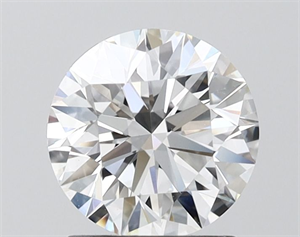Picture of Lab Grown Diamond 1.54 Carats, Round with Ideal Cut, E Color, VVS2 Clarity and Certified by IGI